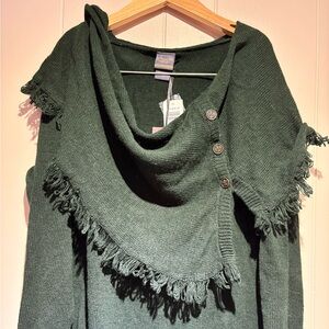 NWT Torrid Outlander green sweater dress 1X